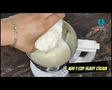 A picture of step 5 of Eggless Vanila Ice Cream Recipe Without ice cream maker.