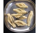 A picture of step 2 of Champakali Nimki.