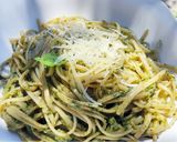 Foto del paso 3 de la receta: Tallarines al Pesto