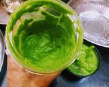 A picture of step 3 of Green veggies chips.