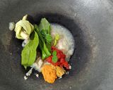 Foto langkah ke 3 dari resep Gulai Otak Daun Tapak Liman (Masakan Minang).