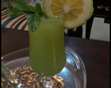 A picture of step 4 of Cucumber Ginger cooler.