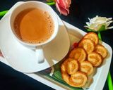 A picture of step 7 of Masala dum chai.