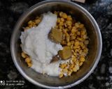 A picture of step 1 of Khaman Chana Dal Dhokla.