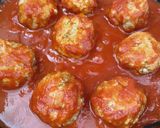 Une image de l'étape 3 de Boulette de poulet à la tomate.