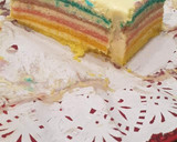 Foto del paso 4 de la receta: Tarta mariposa con frosting de queso y chocolate blanco
