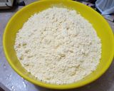 A picture of step 1 of Baisan Batter for Coating.