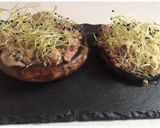 Foto del paso 2 de la receta Champiñones Portobellogigantes rellenos de atún con un toque de salsa de Boletus