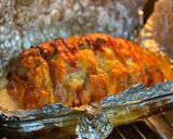 Foto del paso 4 de la receta: Rollo de carne con queso y jamón