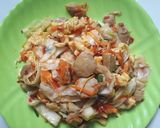 Foto langkah ke 4 dari resep Orak arik sayur telur bakso.