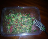 A picture of step 4 of Simple Guacamole #4weeksChallenge.