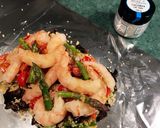 Foto del paso 3 de la receta: Cuscús con gambones en papillote