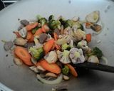 Foto langkah ke 3 dari resep Cap cay sayur.