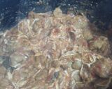 Foto del paso 6 de la receta: 30. Salsa con pollo 🍗 pocos ingredientes para acompañar una rica pasta