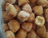 A picture of step 5 of Visheti /sweet coated fried tiny/ African donuts.