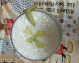 A picture of step 3 of Kiwi smoothie#4wkschallenge.