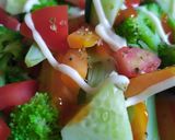 Hình bước làm 2 của món Salad rau củ