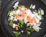 Foto del paso 1 de la receta: Bacalao con verduras