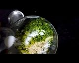 A picture of step 2 of Poha vada.
