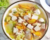Foto langkah ke 4 dari resep 788. Sup Tahu Kuah Ebi (Sup Sawi Putih).