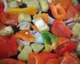 Foto del paso 2 de la receta Pechuga de pollo salteada con verduritas