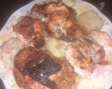 صورة لخطوة 5 من وصفة بطاطا بالدجاج محمر في الفرن ولا الذ 😋🤤