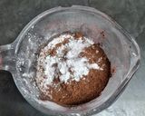 A picture of step 5 of Dairy and Gluten-Free 4 Layer Brownies.