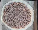 Sajtburger pizza recept fázis 3 fotója