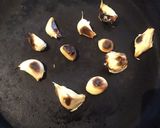 A picture of step 1 of California Farm Roasted Garbanzo Hummus.