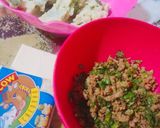 A picture of step 2 of CHEESE_Potato_mince CUTLETS.