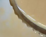 A picture of step 2 of Custard chocolate ball pudding.