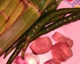 Foto langkah ke 1 dari resep Oseng tempe, udang & pete cabe ijo.