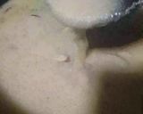 A picture of step 6 of Suji ka halwa.