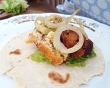 Foto langkah ke 5 dari resep Sandwich Taco Sederhana.