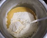 A picture of step 2 of Moondhal Laddus.