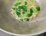 A picture of step 4 of Palak(Spinach leaves) Balls in Curd Gravy.