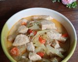 Foto langkah ke 4 dari resep Lodeh Tempe Gembus Labu Siam.