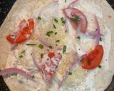 A picture of step 3 of Goat Cheese Quesadilla.