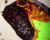 A picture of step 3 of Blackberries Jam/compote.