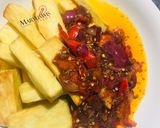 A picture of step 2 of Fried yam and Quick sauce by maryumms_cuisine🌸.