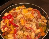 A picture of step 7 of Chicken & chorizo paella.