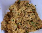 A picture of step 2 of Grill Chicken seekh kabab 😋😋.