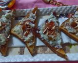 A picture of step 5 of Triangle Malai toast.