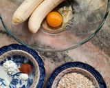 Foto del paso 1 de la receta: Pancakes de banana y avena (sin azúcar y harina refinada)