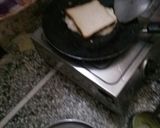A picture of step 4 of Suji bread sandwich.