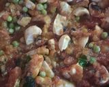 காளான் பீஸ் கிரேவி(mushroom peas gravy recipe in tamil) ரெசிபி ஸ்டேப் 5 புகைப்படம்