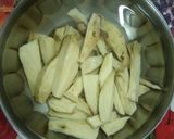 A picture of step 1 of Air Fryer Honey Sweet Potatoes Fries.