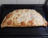 Foto del paso 4 de la receta: Tarta de jamón, queso, tomate y huevo