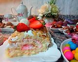 صورة لخطوة 9 من وصفة 🍓 رولي بالفراولة 🍓🍰