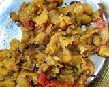 A picture of step 2 of Leftover MoongPoha Cutlet..